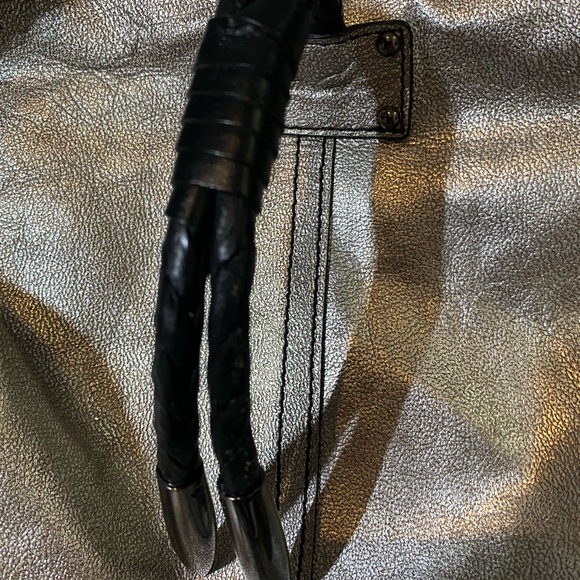 Silver Leather and Bullet Bag - Picture 7 of 7